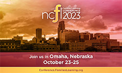 National Center for Families Learning — event artwork