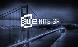 AWE NITE SF — event artwork