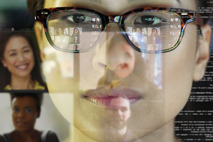 TechTarget article collage of people, glasses and computer code.