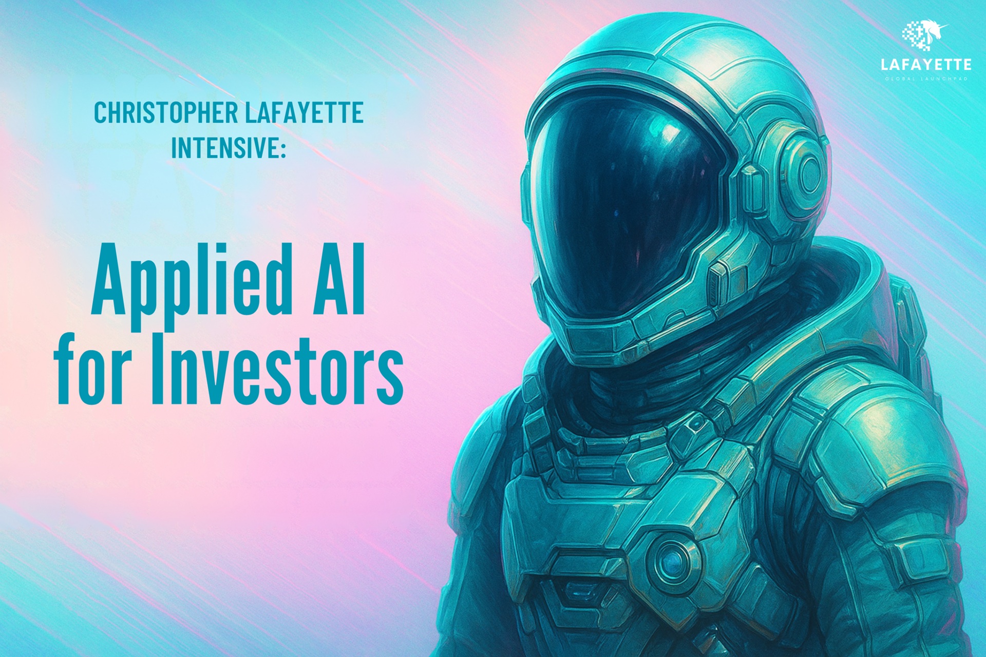 Applied AI for investors