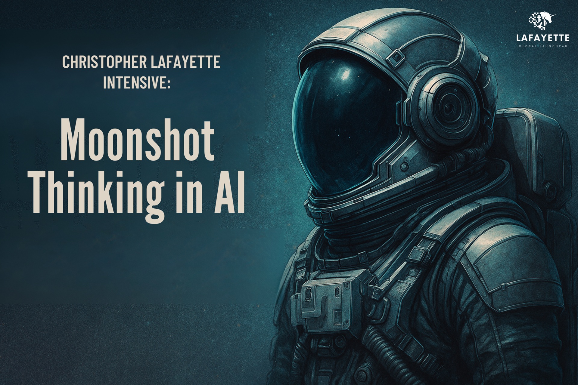 Moonshot thinking in AI