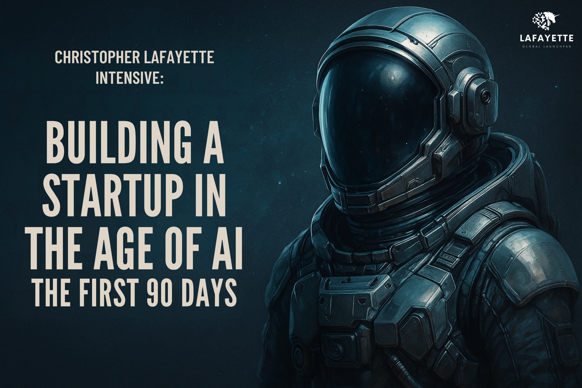 Building a startup in the age of AI – the first 90 days